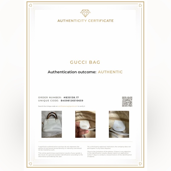 GUCCI Bamboo Mini Leather 2-Way Handbag with Full Inclusion and COA - Picture 15 of 17